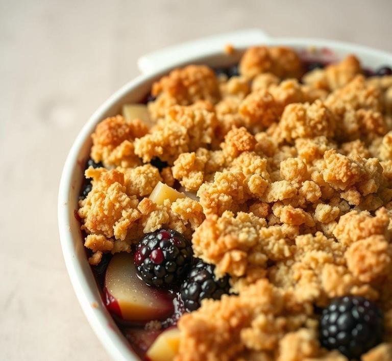 delia smith apple and blackberry crumble