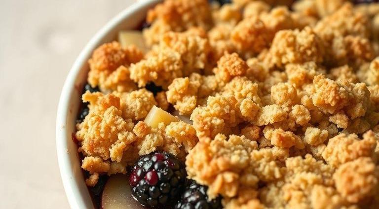 delia smith apple and blackberry crumble