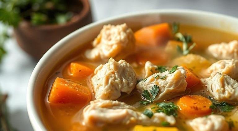 delia smith chicken soup recipe