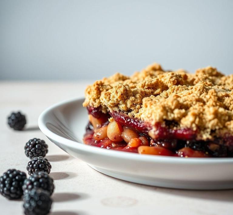 hairy bikers blackberry and apple crumble