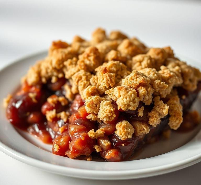 hairy bikers plum crumble recipe