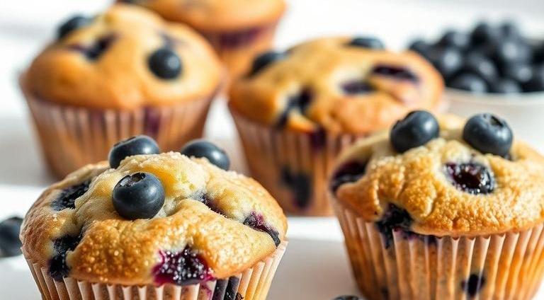 james martin blueberry muffins