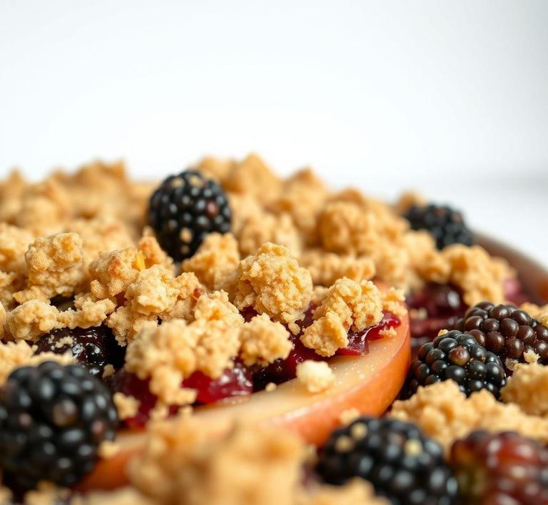 nigella lawson apple and blackberry crumble