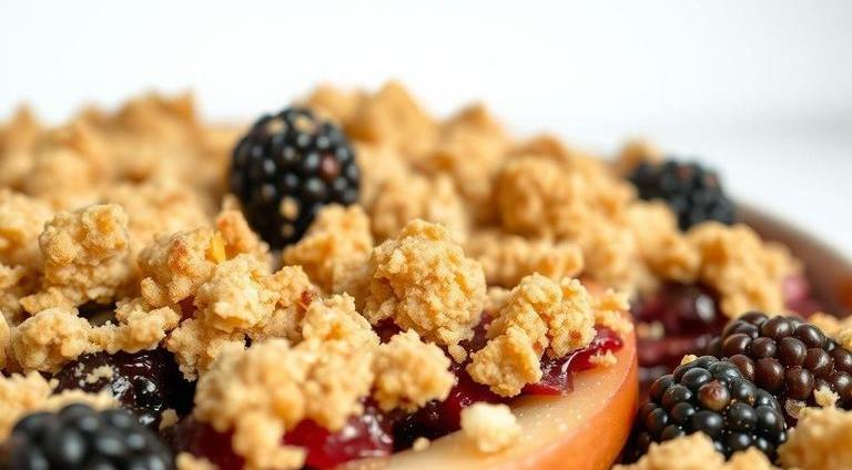 nigella lawson apple and blackberry crumble