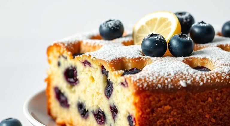 nigella lawson lemon and blueberry cake