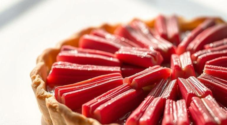 nigella lawson rhubarb tart