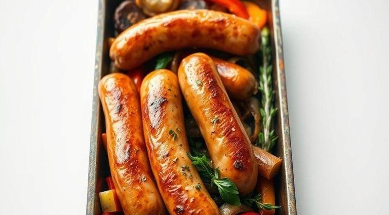 nigella lawson sausage tray bake